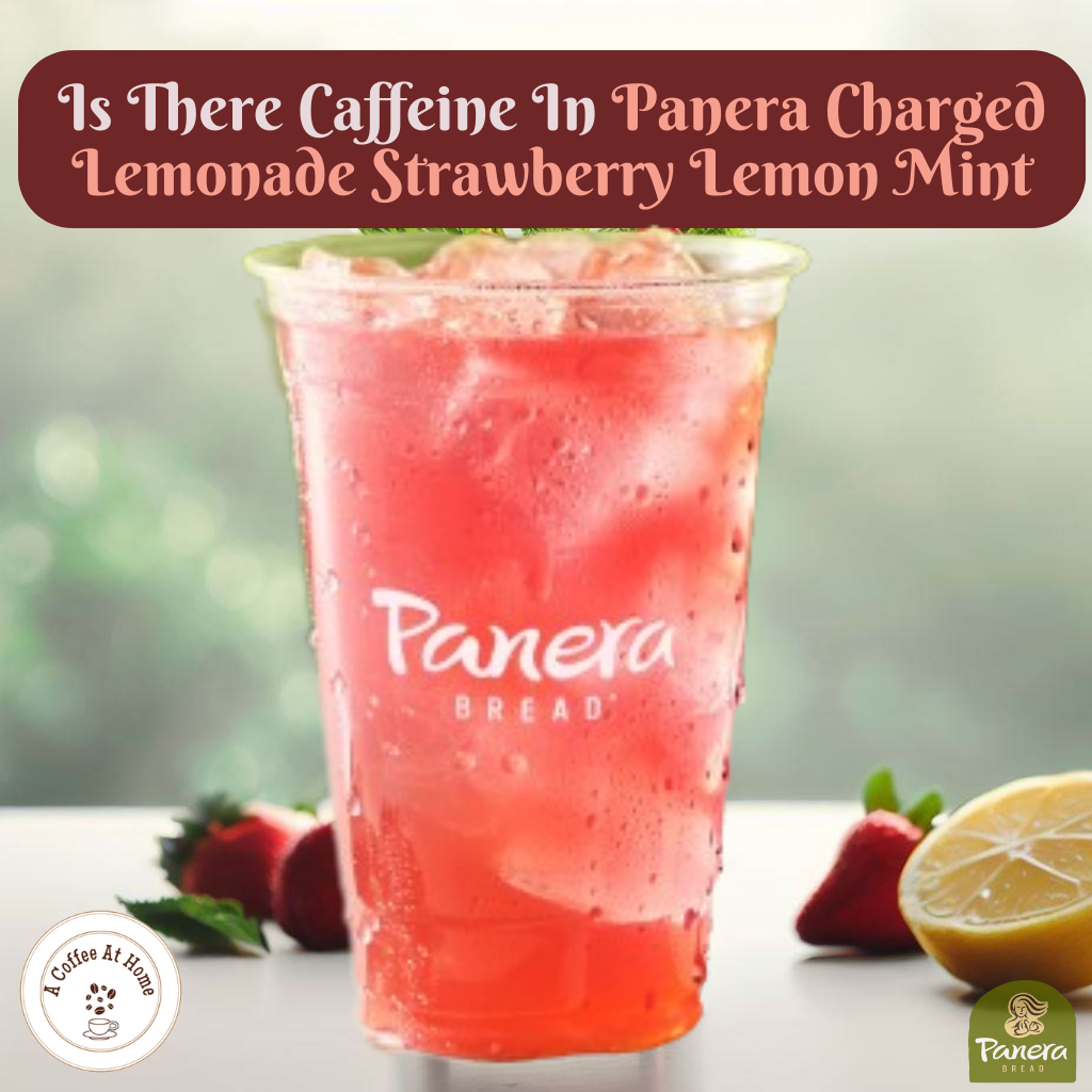 Does Panera Charged Lemonade Strawberry Lemon Mint Have Caffeine?